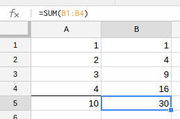 Google Spreadsheet formula