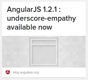 Pocket preview of AngularJS blog post